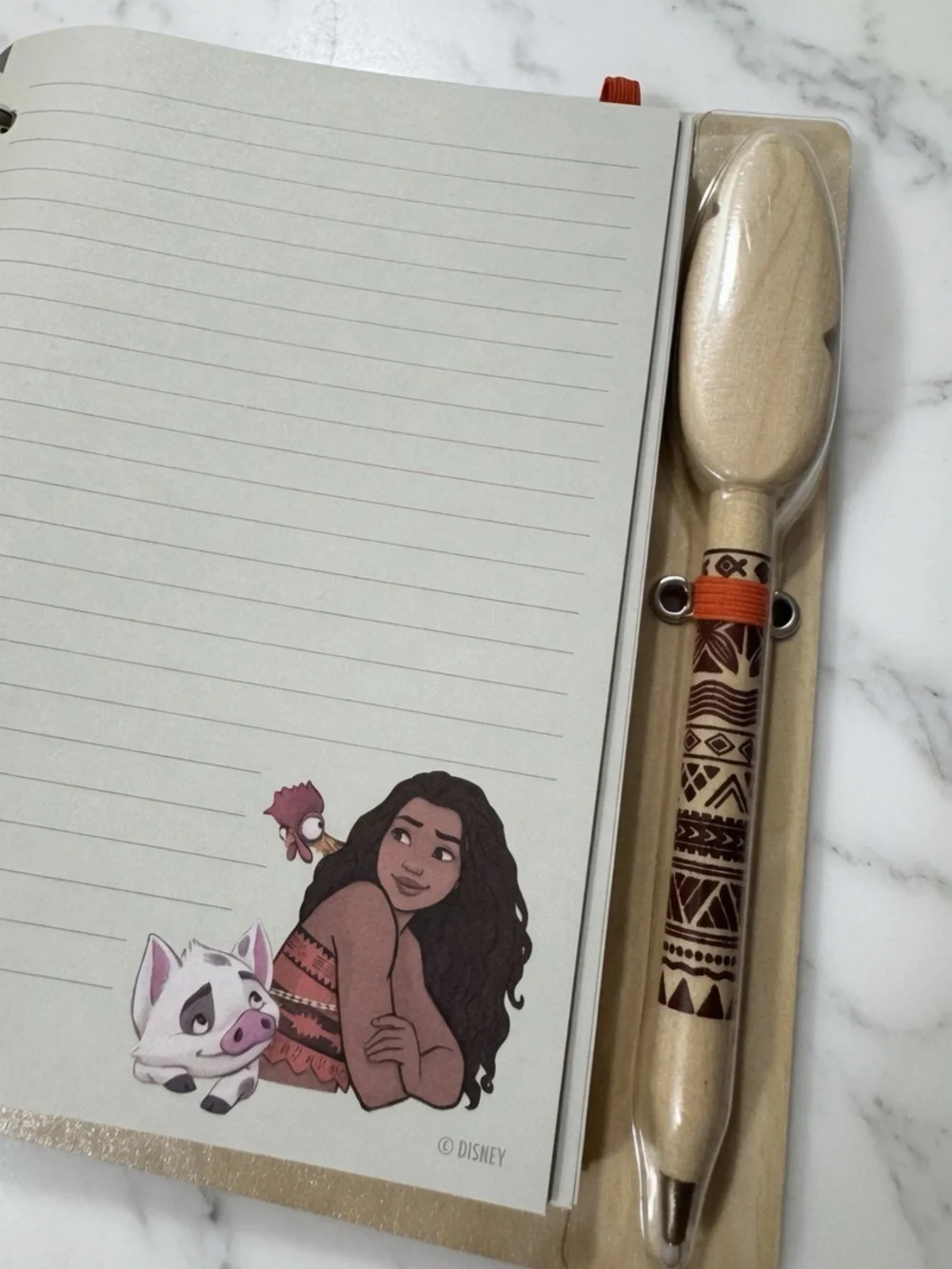 Disney Moana Journal/Notebook with Pen
